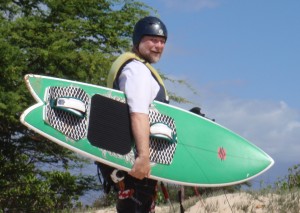 Karen's Kite Surfboard